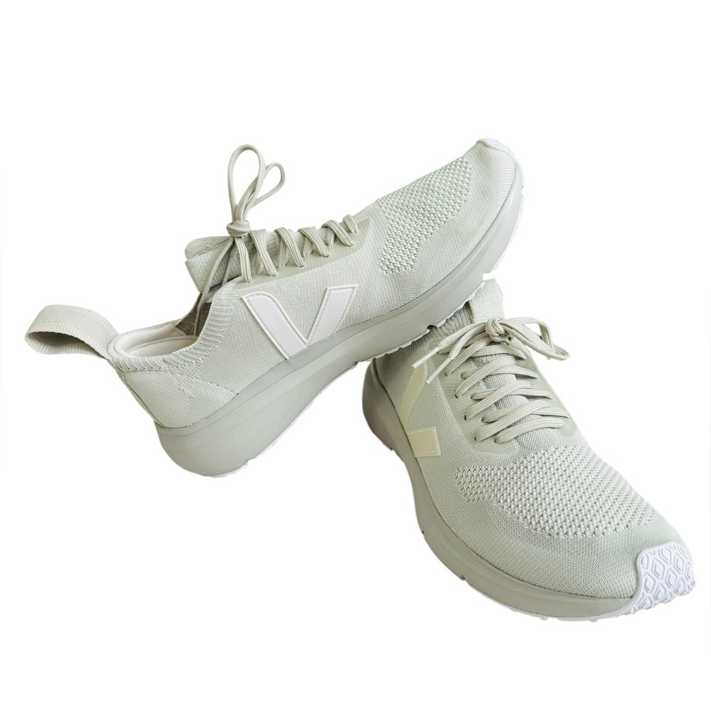 VEJA Condor Knit Running Shoes Mens US 8.5 EU 42 Cream Off White Sneakers